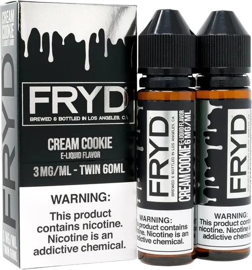 Funnel Cake Fryd E-Liquid vape 3 Cream Cookie Fryd E-Liquid Diamonds puff