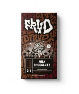 milk chocolate fryd mushroom bars