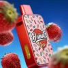 strawberry glaze fryd donuts 2g disposable 600x565