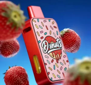 strawberry glaze fryd donuts 2g disposable 600x565