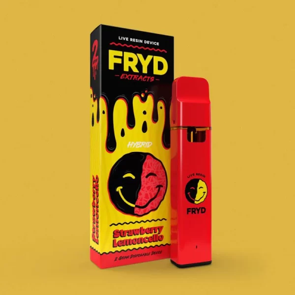 strawberry limoncello fryd disposable 2 gram
